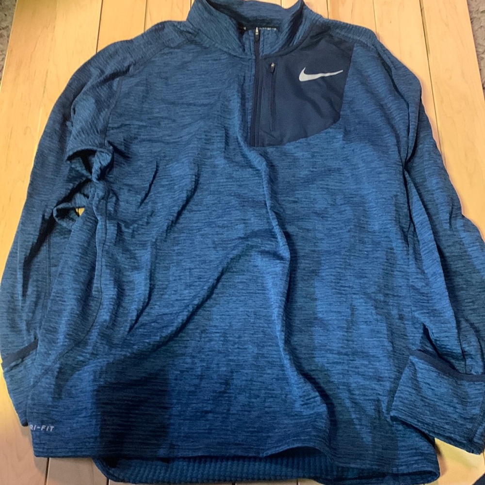 Men’s Nike dri fit 1/4 zip runners top